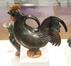 Etruscan Terracotta Askos in the Form of a Rooster in the Metropolitan Museum of Art, January 2018
