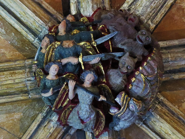 norwich cathedral cloister, boss