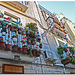 coloured balconies