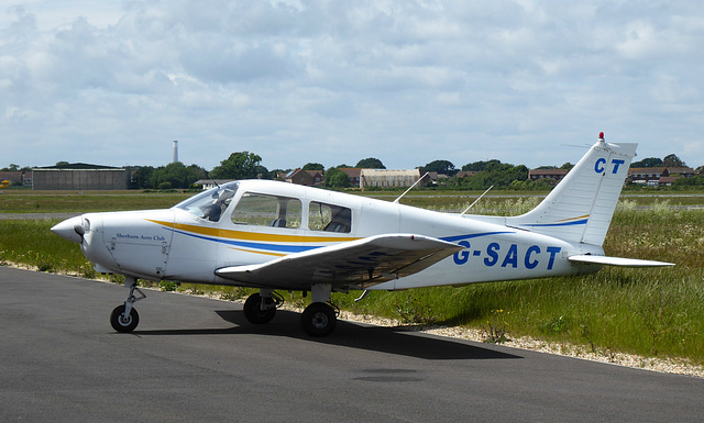 G-SACT at Solent Airport - 17 June 2019