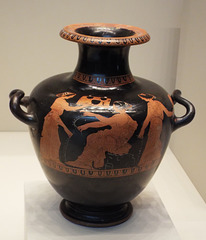 Hydria Attributed to the Painter of London E543 in the Getty Villa, June 2016