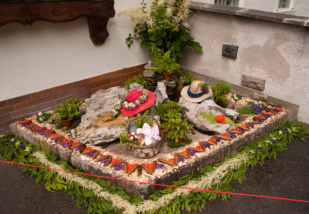 Brunnen beim Möbelhaus Unglaub