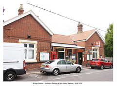 Eridge Station Southern & Spa Valley Railways 24 9 2022 entrance