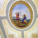 Deckenmalerei in der Saint Pancrace Church in Yvoire