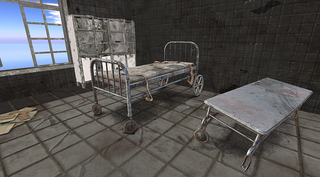 Asylum Treatment Room in a State of Disrepair