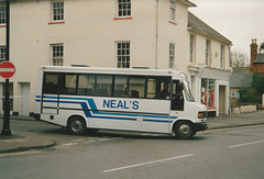 Neal’s Travel J78 SNK in Mildenhall 6 Mar 1994 (217-6)