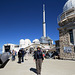 Pic du Midi, la terrasse. Pic du Midi, la terrasse.