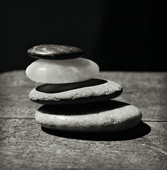 Perfect Balance in Monochrome