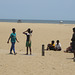 Cricket a la platja-Txennai (Madràs)-Índia
