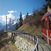 On the way to Alp Grüm