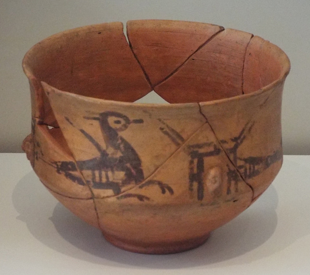 Celtiberian Vase in the Archaeological Museum of Madrid, October 2022
