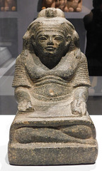 Statue of a Scribe with a Baboon in the Metropolitan Museum of Art, January 2026