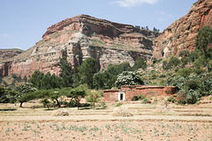 Farms on the Erar to Shimbrety trek