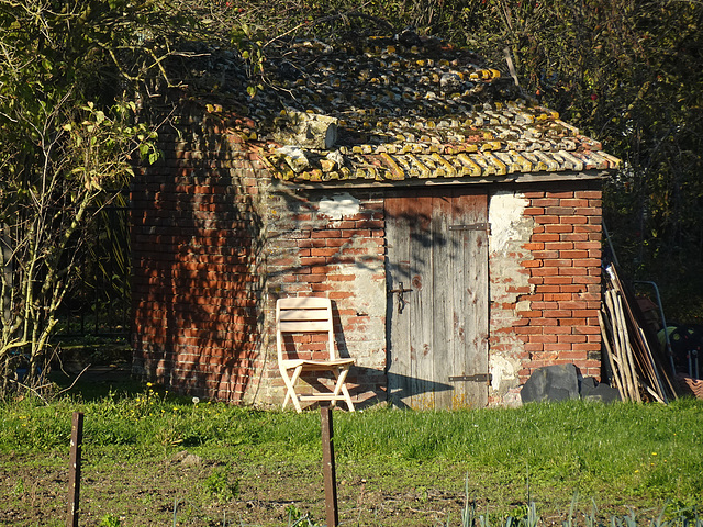 cabane de jardin