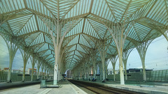 magnifique gare Oriente Lisbonne