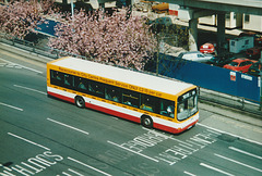 Park and Ride bus in Nottingham- 16 April 2002