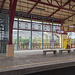 Gare de Hua Hin depuis notre train / Hua Hin railway station from our train