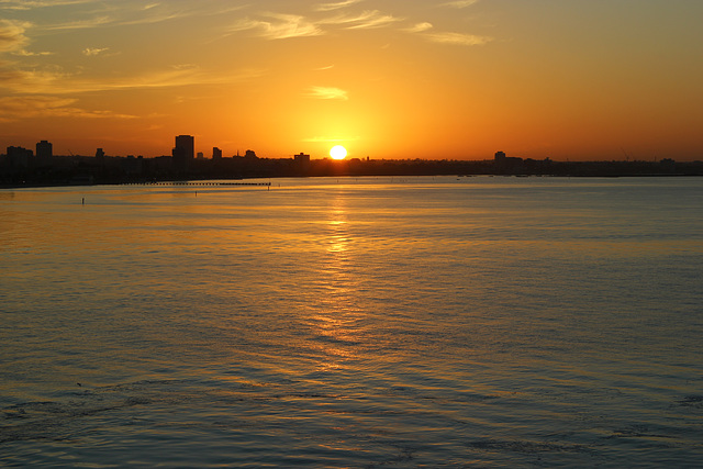 Melbourne sunrise