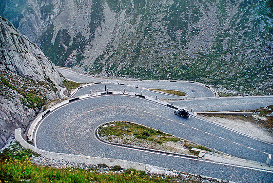 Passo del San Gottardo (Gotthardpass) - La Tremola