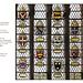 Chichester Cathedral - Badges of Bishops - IM Rev John Hannah - by Shrigley & Hunt 1912