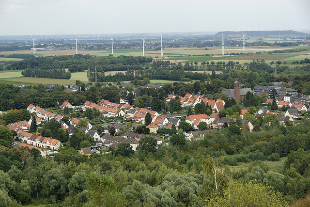 view from the top of the Anna Noppenberg heap , Alsdorf_D