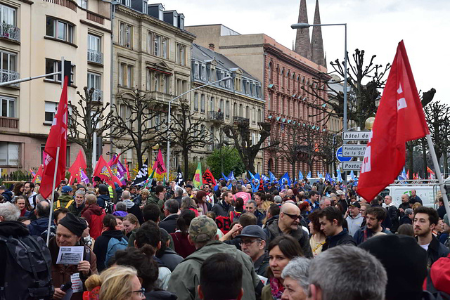 Pensions protest