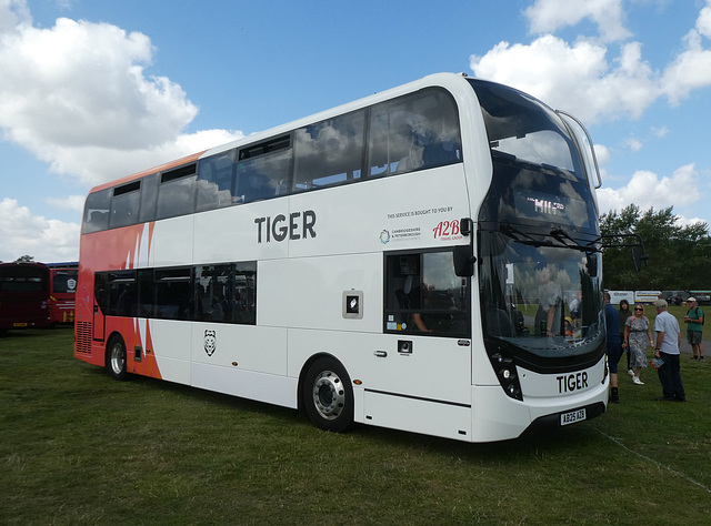 A2B Travel AB25 AZB at The Big Bus Show, Stonham Barns - 10 Aug 2025 (P1210772)