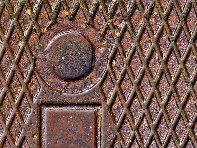 Kanaldeckel, manhole cover