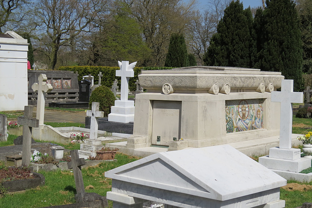 hendon cemetery, london