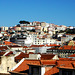 Santo André’ hill, the highest of the seven hills of Lisbon