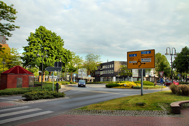 Kreisverkehr am Berliner Platz (Oer-Erkenschwick) / 12.05.2020