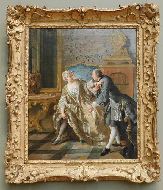 The Garter by DeTroy in the Metropolitan Museum of Art, January 2022