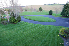 9 April 2013 Six inches of Snow/ 9 April 2015 First Mowing of the season