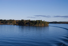 In Schären unterwegs nach Stockholm