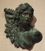 Bronze Applique of a Ptolemaic King as Dionysos in the Metropolitan Museum of Art, June 2016