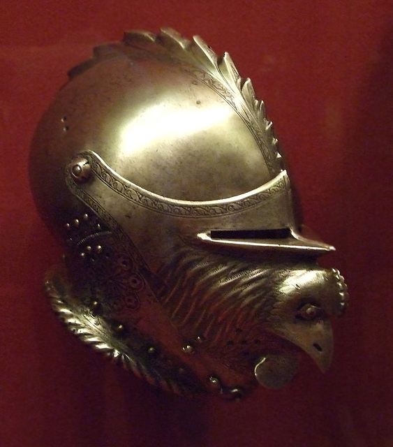 Close Helmet in the Metropolitan Museum of Art, September 2010