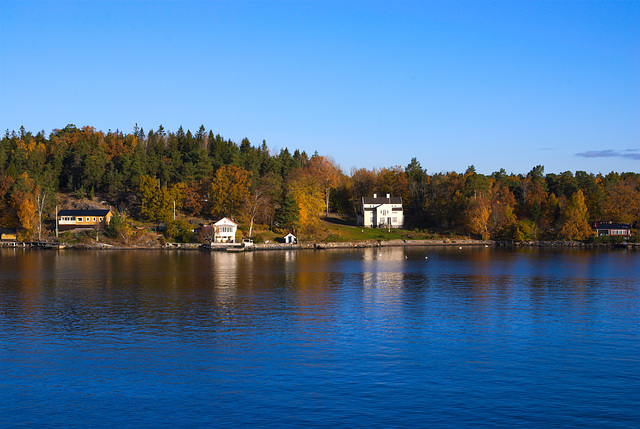 In Schären unterwegs nach Stockholm