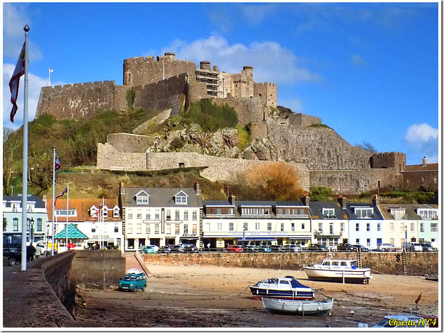 Mont Orgueil Castle - deserving its name...