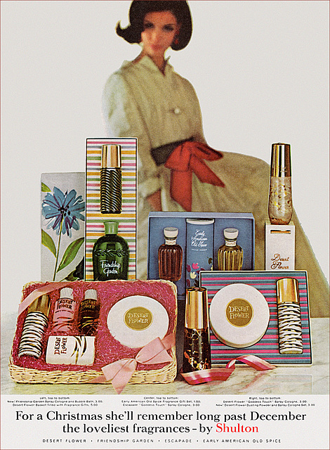 Shulton Cosmetics Ad, c1965