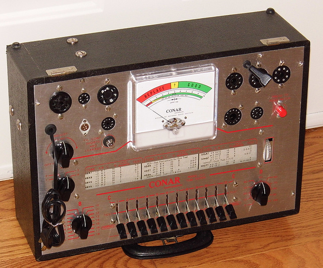 Conar model 223 tube tester