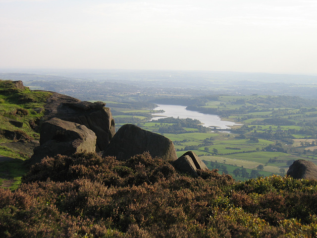Titterstone Reservoir from The Roaches