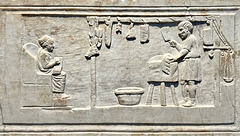 Dresden 2025 – Skulpturensammlung – Tomb relief of a pork butcher