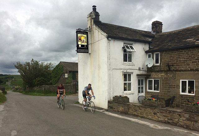 The short route via the Barrel Inn