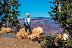 Marilyn at the Grand Canyon