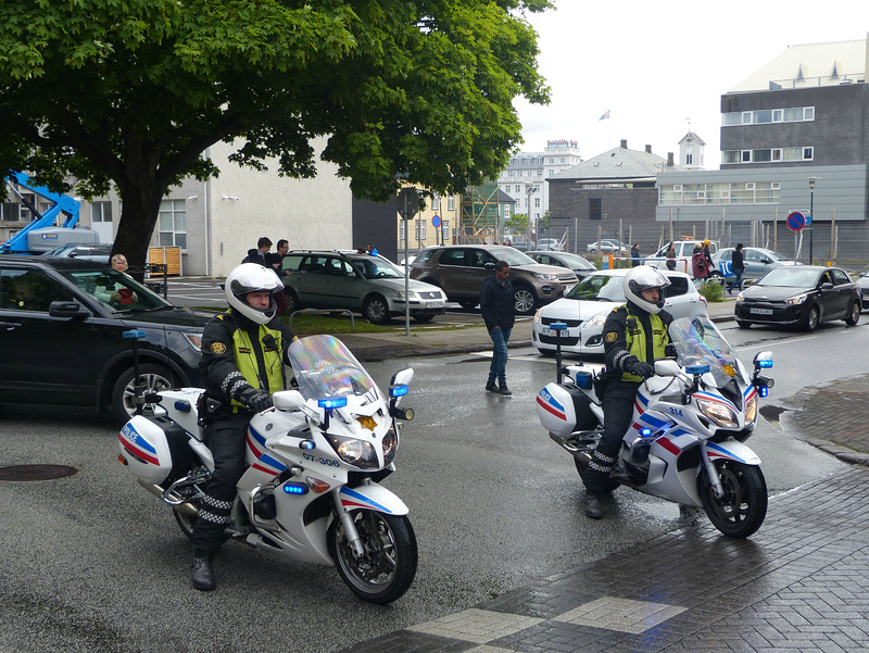 Icelandic Police Motorbikes (2) - 17 June 2017