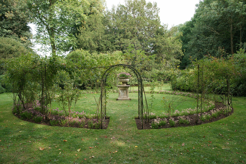 Rose Garden At Lacock Abbey