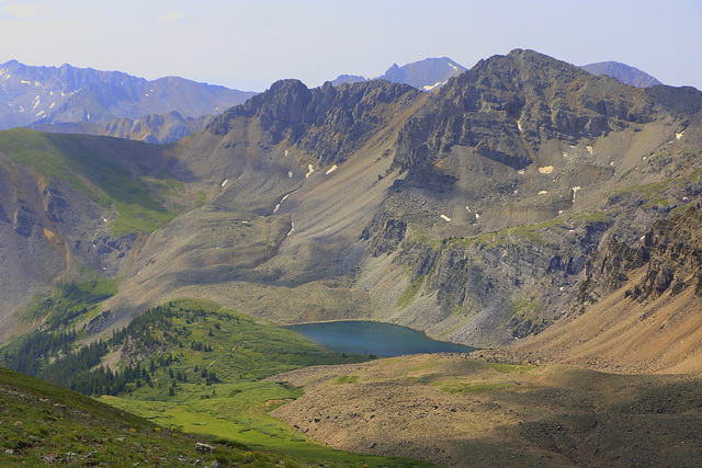 Cathedral Lake from the Electric Pass Trail