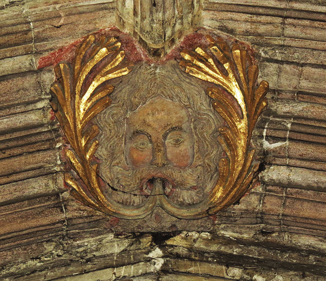 norwich cathedral cloister, boss