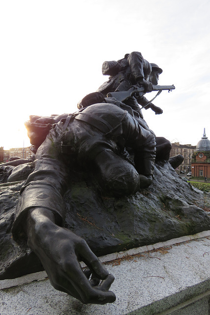 kelvingrove war memorial, glasgow