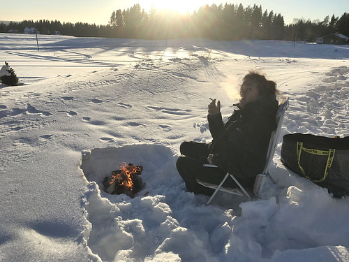 snow picnic!